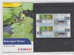 Postzegelmapje Bedreigde dieren, Verzenden, Postfris