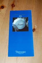 Triumph modellen 1992, Motoren, Handleidingen en Instructieboekjes, Triumph