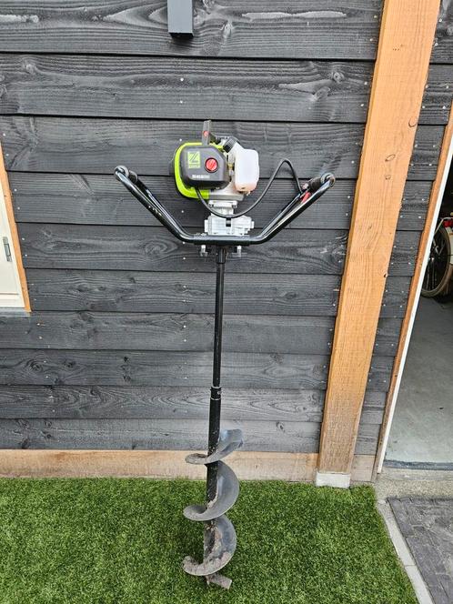 Zipper Grondboor Benzine ZGAN + 3 Boren, Doe-het-zelf en Verbouw, Gereedschap | Overige machines, Zo goed als nieuw, Ophalen
