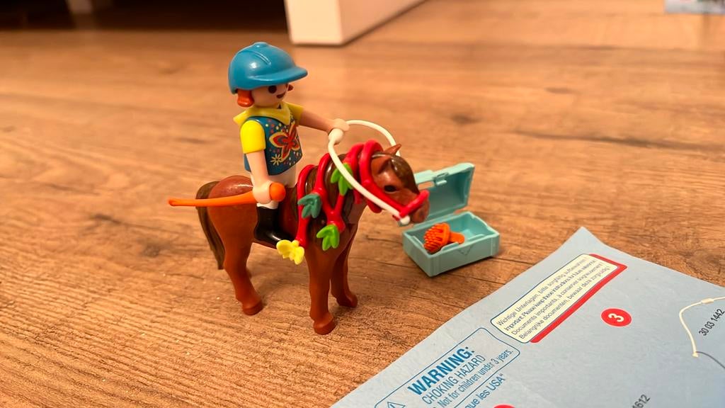 Playmobil 6971 Pony om te versieren, Ophalen of Verzenden, Gebruikt, Complete set