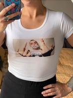 Nieuwe Eminem Crop Top - Maat M (valt als XS/S), Maat 38/40 (M), Wit, Nieuw, Ophalen of Verzenden