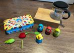 Theedoos/blik theepot Bodum diverse leuke theezeefjes, Huis en Inrichting, Ophalen of Verzenden, Gebruikt