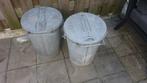 brocante vuilnisemmer, asemmer, prullenbak, ijzer, Antiek en Kunst, Ophalen