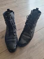Gabor Zwarte Lak Veterboots - Maat 43, Kleding | Dames, Schoenen, Zwart, Lage of Enkellaarzen, Gabor, Ophalen of Verzenden