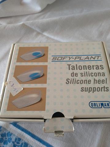 Silicone hiel ondersteuning, tegen hielspoor  beschikbaar voor biedingen