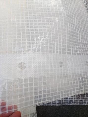 PE Afdekzeil Transparant - Bootafdekking- tuinkas folie beschikbaar voor biedingen
