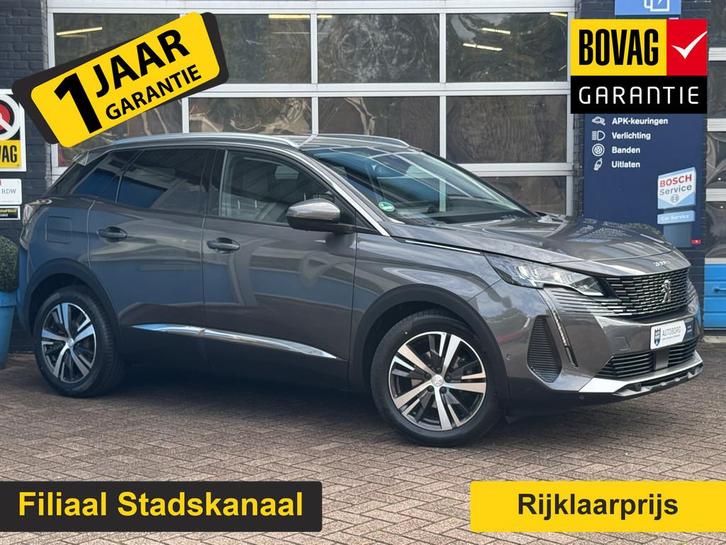Peugeot 3008 1.2 PureTech Blue Lease Allure GRATIS Afleverpa, Auto's, Peugeot, Bedrijf, Te koop, ABS, Achteruitrijcamera, Airbags
