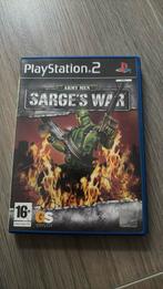 Playstation 2 spel Army Men Sarge’s War, Gebruikt, Shooter, 2 spelers, Eén computer