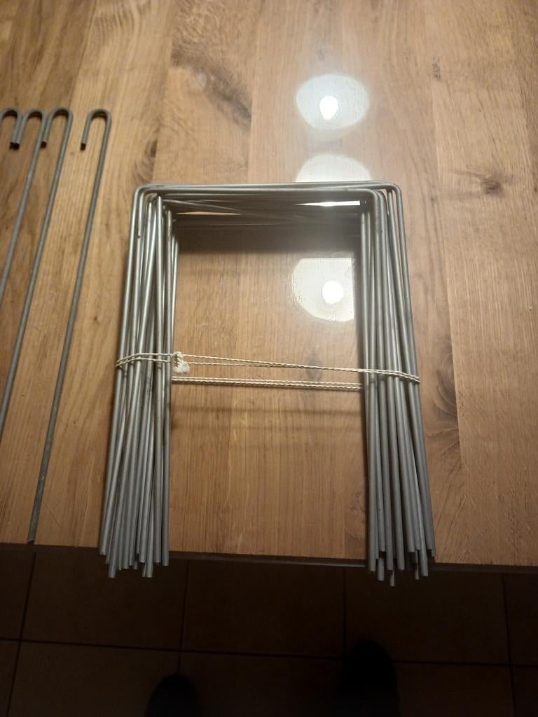 Grondhaken / Grondpennen - Diverse Maten, Tuin en Terras, Minder dan 100 cm, Ophalen of Verzenden, Zo goed als nieuw, Minder dan 100 cm