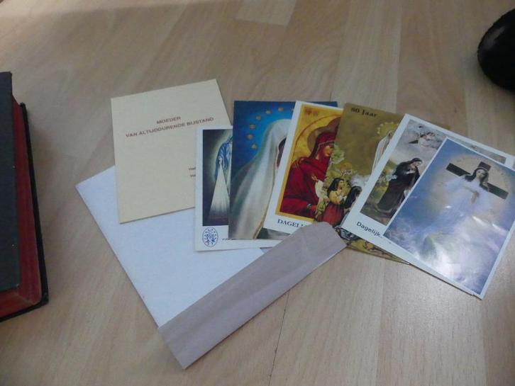 Gebedskaarten / Prenten / Religie / Katholiek / Set van 7, Verzamelen, Bidprentjes en Rouwkaarten, Ophalen of Verzenden