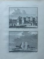 97-98*/ Huis te Oosterland en Oosterstein Zeeland Gravure, Ophalen of Verzenden