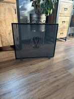 Vonkenscherm zwart, Huis en Inrichting, Haarden, Ophalen, Gebruikt, Vrijstaande haard, Houthaard