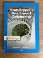 Maatschappelijk Verantwoord Ondernemen Bossink Masurel 2e dr, Ophalen of Verzenden, Zo goed als nieuw, Economie en Marketing