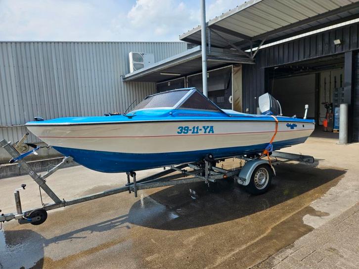 Glastron speedboot met 75pk suzuki bbm en trailer, Watersport en Boten, Bootonderdelen, Gebruikt, Overige typen, Motorboot, Ophalen of Verzenden