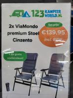 ViaMondo premium Cinzento stoelen, Ophalen of Verzenden, Zo goed als nieuw, Campingstoel