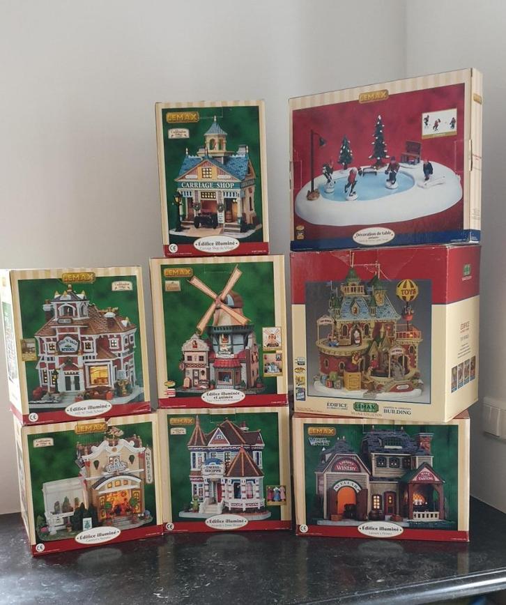 Lemax kersthuisjes, Diversen, Kerst, Zo goed als nieuw, Ophalen