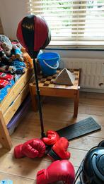 Boksbal en bokshandschoenen voor kinderen, Ophalen of Verzenden, Zo goed als nieuw