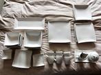 Servies Maxwell Williams - White basics 48-delig, Huis en Inrichting, Keuken | Servies, Ophalen, Gebruikt, Effen, Porselein