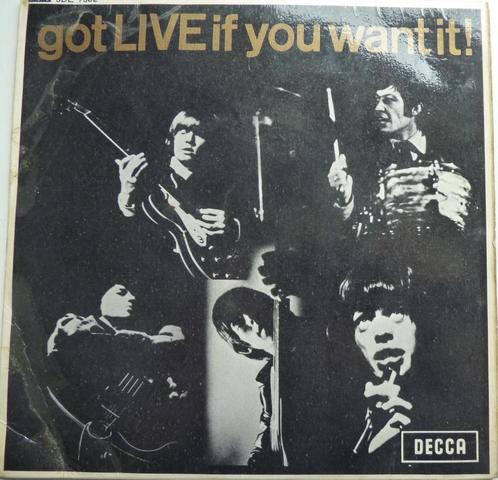 H4  Rolling Stones EP Got live if you want it HOL65 €25 UK, Cd's en Dvd's, Vinyl Singles, Gebruikt, EP, Rock en Metal, 7 inch