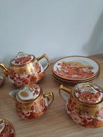 Japans handgeschilderd showa Kutani porselein, Ophalen of Verzenden