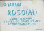 Yamaha RD50 M handleiding manual bromfiets (022v), Fietsen en Brommers, Ophalen of Verzenden, Zo goed als nieuw