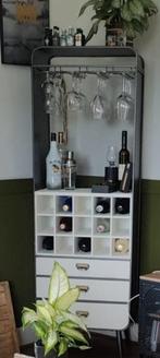 Wijnkast met opbergruimte, Ophalen, Minder dan 50 cm, 100 tot 150 cm, Zo goed als nieuw