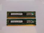 2 x Registered ECC DDR3 servergeheugen, 8GB modules 1600Mhz, Computers en Software, RAM geheugen, Samsung, Server, DDR3, Ophalen of Verzenden