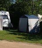 Schuurtent campingopslagtentje fietstentje, Ophalen, Gebruikt