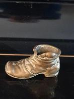 Antiek Messing koper schoen met muisje, Ophalen