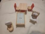 Houten poppenhuis meubeltjes, Verzamelen, Poppenhuizen en Toebehoren, Ophalen of Verzenden, Zo goed als nieuw, Poppenhuis