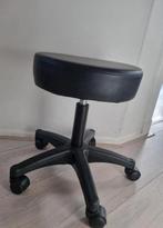 Tabouret, kruk op wielen, werkkruk, Ophalen of Verzenden, Zo goed als nieuw, Kunststof