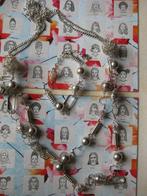 ketting en armband, Verzenden, Nieuw, Zilver, Overige materialen