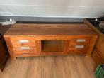 Tv meubel 170cm lang, Gebruikt, 150 tot 200 cm, Teakhout, Ophalen of Verzenden