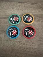 Efteling 70 Jaar Buttons - Set van 4, Ophalen of Verzenden, Zo goed als nieuw, Button of Speldje