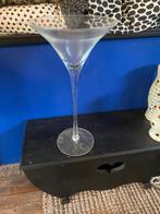 hoge glazen schaal op voet, Ophalen, Overige kleuren, Minder dan 50 cm, Glas