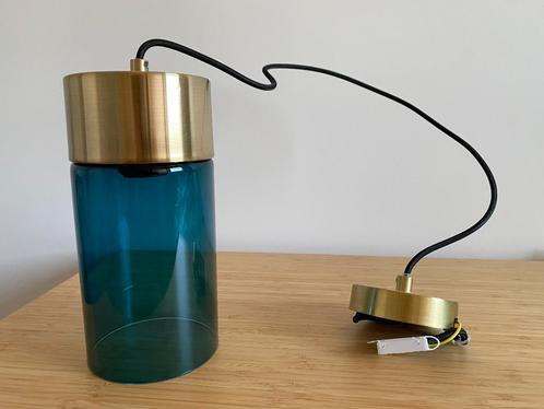 2x Leitmotiv Lax hanglamp, Huis en Inrichting, Lampen | Hanglampen, Zo goed als nieuw, Minder dan 50 cm, Glas, Metaal, Ophalen