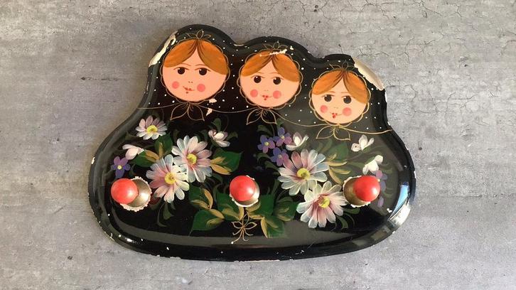 Ophangrekje met matroeska’s, Antiek en Kunst, Curiosa en Brocante, Ophalen of Verzenden