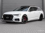 Audi A6 Avant 55 TFSI E Quattro S-Line Pano Massage S6 Trekh, Auto's, Audi, Automaat, Gebruikt, 4 cilinders, Wit