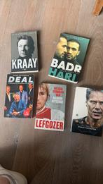 5 boeken voetbal, Badr. Kraaij, Basta enz., Boeken, Sportboeken, Gelezen, Ophalen of Verzenden