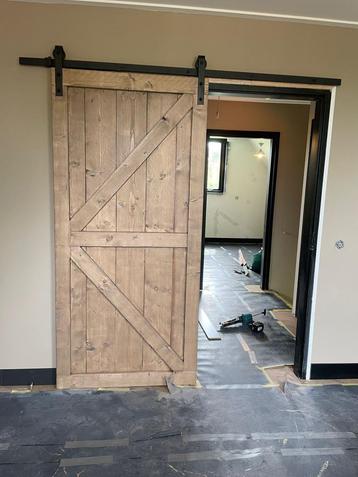Barndoor, schuifdeur op maat gemaakt. NIEUW beschikbaar voor biedingen