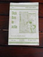 Dick Bos in actie, Gelezen, Ophalen of Verzenden, Dick Bos, Eén stripboek