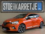 Renault Clio 1.0 TCe 90pk Automaat | Groot Navi | 360 | 17", Zwart, Overige kleuren, Leder en Stof, 14 km/l