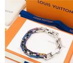 Louis Vuitton bracelet monogram colors, Sieraden, Tassen en Uiterlijk, Armbanden, Ophalen of Verzenden, Zo goed als nieuw, Leer