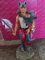 Een indiaan met een speer 24 centimeter, Antiek en Kunst, Ophalen of Verzenden