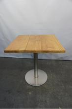 Horeca tafel, bistro tafel, eettafel, terrastafel | 70x70, 50 tot 100 cm, Gebruikt, Metaal, Ophalen of Verzenden