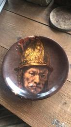 Bord”man met de gouden helm”, Ophalen of Verzenden