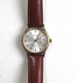 Vintage Prisma dames quartz polshorloge met kalender., Ophalen of Verzenden, Gebruikt, Leer, Overige merken