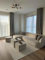 Hoekbank met poef - MONTEL, Ophalen, Zo goed als nieuw