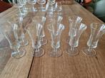 9 Vintage Borrelglaasjes, Ophalen of Verzenden