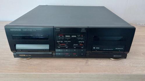 Kenwood CCRS edit pro stereo cassette deck x-34 dubbel deck, Audio, Tv en Foto, Cassettedecks, Dubbel, Kenwood, Ophalen of Verzenden